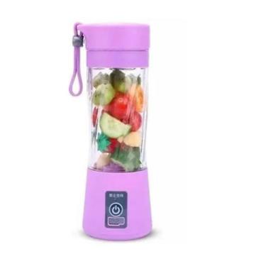 Imagem de Mini Liquidificador Lavanda Mixer Juice Cup Portatil 380ml