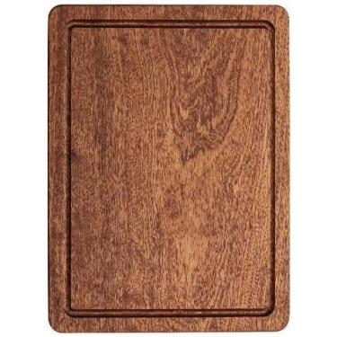 Imagem de Bandeja De Servir Multifuncional Bandeja De Refeição De Bife Tábua De Madeira Bife Retangular Bandeja De Carne Ocidental Frango Frito Prato De Batatas Fritas Bandeja De Pizza De Pão, B