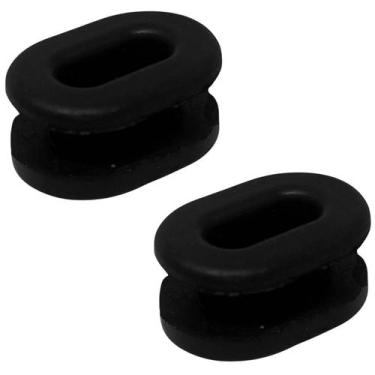 Imagem de Kit Borracha Fixação Tampa Lateral Cg Titan Fan Bros Xre Pop - Sparts