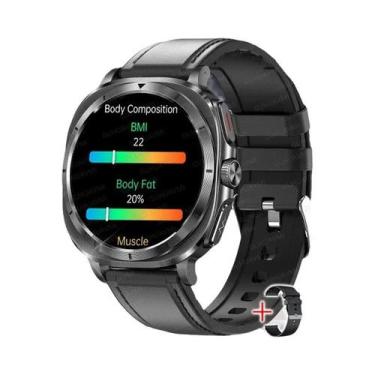 Imagem de Relógio Inteligente Masculino De Saúde Com Monitor De ECG, PPG, Laser,