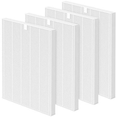 Imagem de Filtro de substituição 5510 5520 HEPA Q compatível com purificadores de ar Winix 5510, 5520 PlasmaWave, H13 True HEPA, número de peça 1712-0123-00, 4 peças