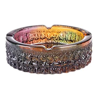 Imagem de Cinzeiros para cigarros, flor de gelo, cinzeiro redondo de vidro, personalidade criativa, moda, cinzeiros, casa, escritório, boutique, decoração, presente, cinzeiros portáteis, decoração, tabuleiro