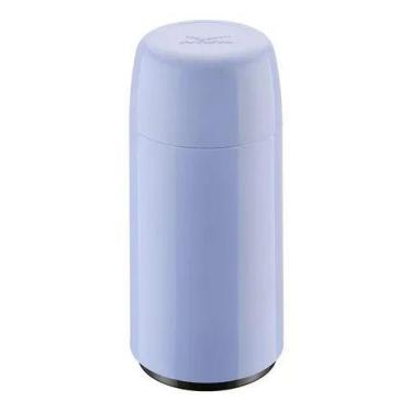 Imagem de Garrafa Térmica Firenze Mini 250 ml Chá Café Leite Azul Ice  250ml - I