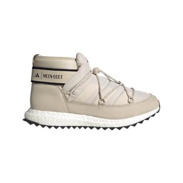 Imagem de adidas Tênis unissex adulto X Moon Boot Ultraboost Ultraboost, Marrom claro/preto/vermelho, 11.5 Women/10.5 Men