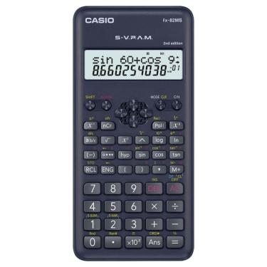 Imagem de Calculadora Científica 12 Dígitos Ffx-82ms-2-s4-dh, 240 Funções Display Grande Preta