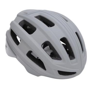 Imagem de Alomejor Capacete de Bicicleta para Adultos, Homens, Mulheres, Pc, Eps, Ajustável, Respirável, Leve, Ciclismo, para Bicicletas de Montanha e Estrada (GREY)
