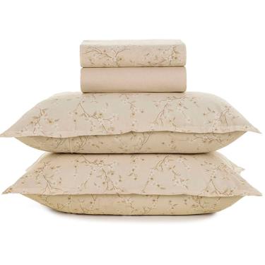 Imagem de Jogo de Cama Queen Karsten 100% Algodão Penteado Beatriz