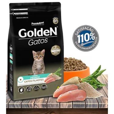Imagem de Ração Seca PremieRPet Golden Frango para Gatos Filhotes - 1Kg - Premie