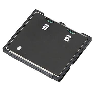 Imagem de Cryfokt Adaptador de Câmera Cf Tipo i, Conversor Rápido de Cartão de Memória para Câmeras Suporta 512gb Adequado para Profissionais (Duplo TF para CF (10253))