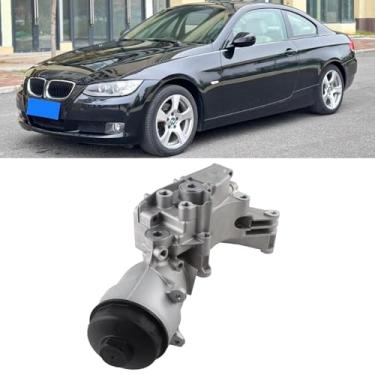 Imagem de ZZDSNJ 11421713838 Conjunto de caixa de filtro de óleo compatível com BMW 320i 2001-2005, BMW E46 E53 E60 E83 E85,323Ci 323i 325Ci 325i 325xi 328i 528i 330Ci 330i 330xi 5 25i 530i, X3 Z3 Z4 Substituir