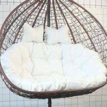 Imagem de Almofada para cadeira suspensa em formato de ovo, Almofada de reposição para cadeira suspensa, Almofada para cadeira de balanço suspensa em formato de ovo (somente a almofada)