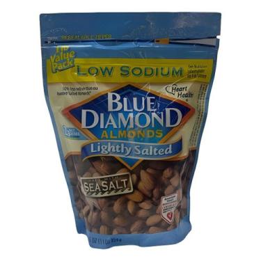 Imagem de Amêndoas Blue Diamond Levemente Salgada Pacote 454g