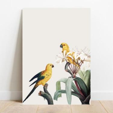 Imagem de Placa Decorativa Ararajuba - TaColado, 40x60cm