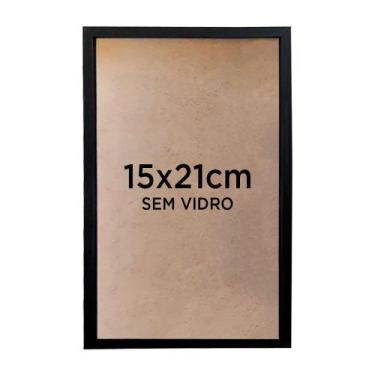 Imagem de Moldura Quadro Caixa 3cm A5 15x21cm Foto Poster Ilustração - Várias Co