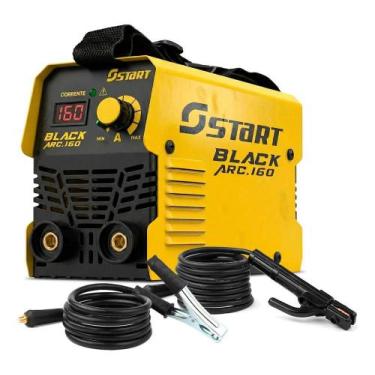 Imagem de Máquina De Solda Inversora Tig Black Arc Start 160a Serralhe, 220V
