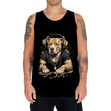 Imagem de Camiseta Regata Pitbull com Headphones 10, INF 12