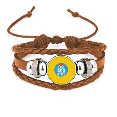 Imagem de un brand Pulseira fashion de couro Art Deco Mother Loves Life
