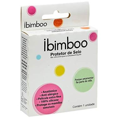 Imagem de Ibimboo Protetor De Seio De Silicone Para Amamentação Transparente