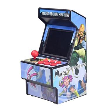 Imagem de SZAMBIT Mini Máquinas de Jogos de Arcade com 156 Classic,Portáteis de Videogames 16 Bits 2,8 Polegadas Tela,Gaming de Viagem Toys Electronic Toys Gift para Meninos e Adultos (E)
