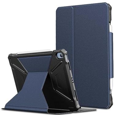 Imagem de Capa INFiLAND Flex Cover iPad Air 4 10.9 pol 2020 A2072 A2316 A2324 Função Wake Sleep Suporte Caneta Cor:Azul
