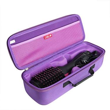 Imagem de Hermitshell estojo de viagem para secador de cabelo Revlon One Step e escova de ar quente volumizador (roxo)