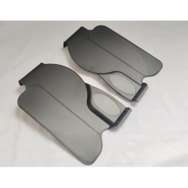 Imagem de Protetor de roupas para cadeira de rodas, braço de mesa flip-back, protetor de roupas de mesa de 29 cm para Cruiser III, Cadence K3, K3 Guardian, Joy 3 Cadeira de rodas leve, Traveler L3 Plus (1 par,