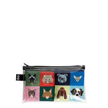 Imagem de LOQI Bolsa Smart Traveller Pocket reutilizável para gatos e cães, tamanho único