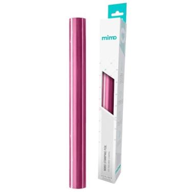 Imagem de Mimo – Foil Stamping Rosa – 31x300cm – Acabamento Metalizado Brilhante para Hot Stamping e Personalização