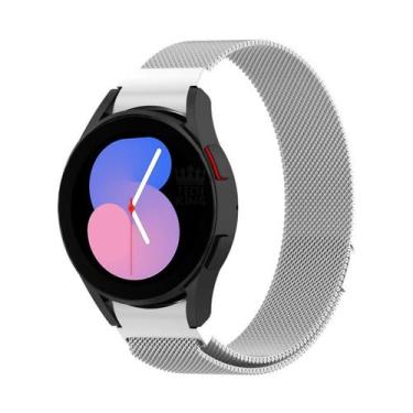 Imagem de Pulseira Metal Curvada compatível com Galaxy Watch 5 40mm - Teck King,