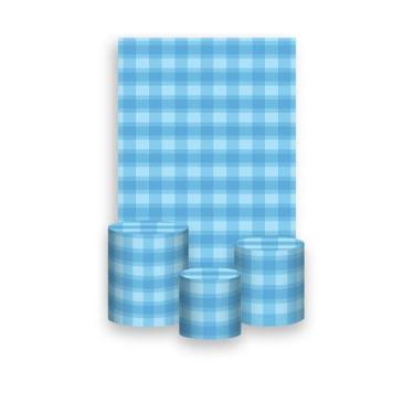 Imagem de Painel De Festa Vertical 1,50 x 2,20 + Trio De Capas Cilindro - Camada