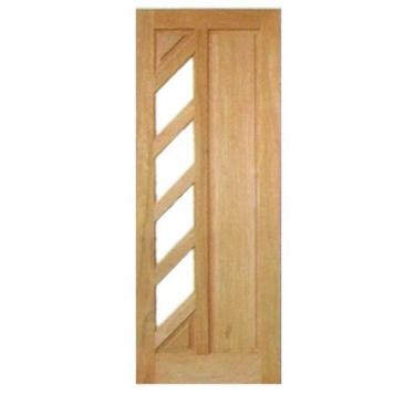 Imagem de Porta Entrada Maciça Montreal para Vidro - Madeira, 2,10 m (altura) x 