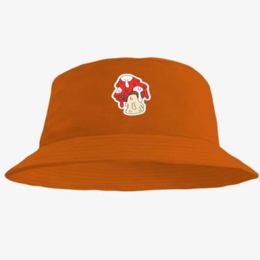 Imagem de Boné Chapéu Bucket Hat Estampado Cogumelo - MP Moda Masculina, Único, 