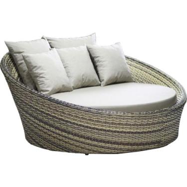 Imagem de Chaise Sofá Livia Varanda Jardim Trama Original, Capuccino