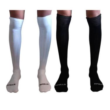 Imagem de Kit Com 03 Pares Meião Futebol Masculino Adulto PROFISSIONAL Atoalhado