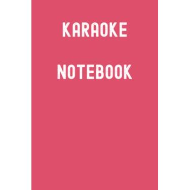 Imagem de Karaoke Notebook: Rogue Red Matte Finish Lined Journal, 120 Pages, 6 x 9, Gift For Thinkers, List Makers and Doers (Karaoke Notebook Journal)