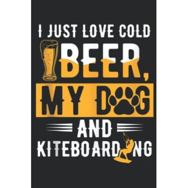 Imagem de Kiteboarding Tainer Kite Kitesurf Kiteboarder Funny: Lined Journal Notebook To Do Schedule, Medium 6x9 Inches, 100 Pages, Printed Cover