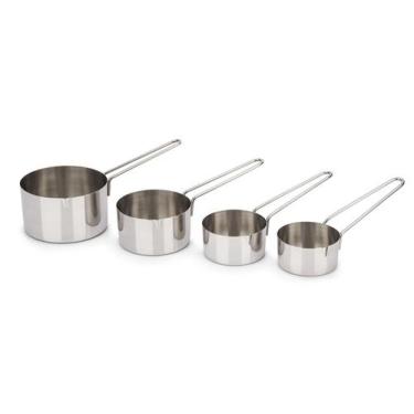 Imagem de Conjunto de Medidores Brinox Top Pratic 4 peças Aço Inox