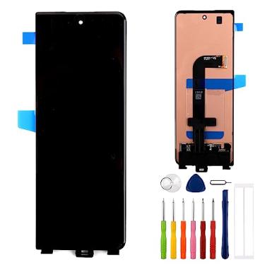 Imagem de E-yiiviil Tela digital LCD compatível com Samsung Galaxy Z Fold 3 5G F926U Tela LCD frontal externa pequena montagem de tela sensível ao toque pequeno + ferramentas