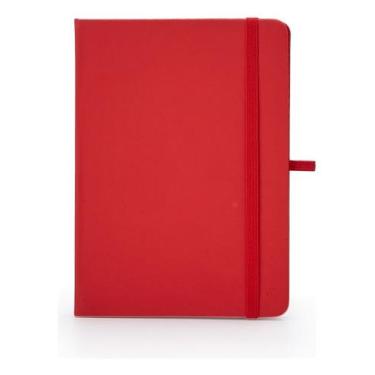 Imagem de Caderneta Tipo Moleskine 17x13 Capa Emborrachada Com Pauta - Serv Colo