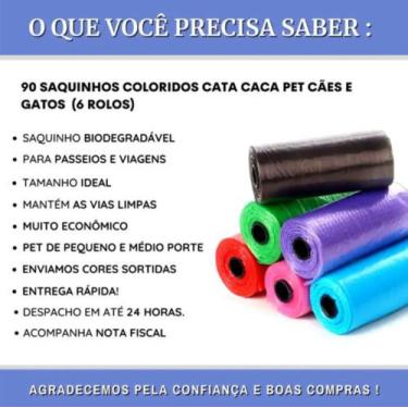 Imagem de Rolo De Saco De Lixo Coco Pet Cachorro Biodegradável - NOVO SÉCULO 