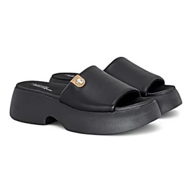 Imagem de Tamanco Modare Plataforma Feminino - Preto - 35