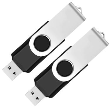 Imagem de Pendrive USB Maspen 64GB USB 2.0 Thumb Drive x2 - Preto