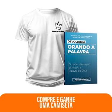 Imagem de Kit Identidade que Testemunha   Devocional Orando a Palavra + Camiseta
