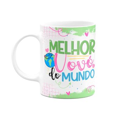 Imagem de Caneca de Avós - Melhor vovó do mundo - 325ml