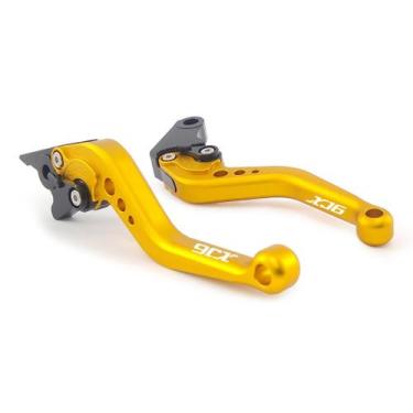 Imagem de Manete Esportivo Yamaha Xj6 Xj6n Xj6f Personalizado Gravado A Laser - 