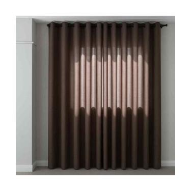 Imagem de Cortina Rustica 4,20M X 2,50M Salta - Bella Janela, 5,40m x 2,50m, Beg