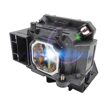 Imagem de CTLAMP Lâmpada de substituição para projetor NP17LP / 60003127 de qualidade A+ com invólucro compatível com NEC M300WS M350XS M420X P350W P420X M300WSG M350XSG M420XG P420XG P350WG NP-P350W NP-P420X