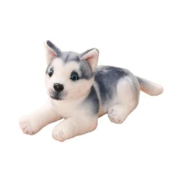 Imagem de 25/30cm Macio Husky Cão Brinquedo De Pelúcia Animal De Pelúcia Fofo Ka