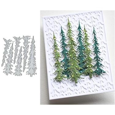 Imagem de MSCHEFAY Matrizes de corte de moldura 3D para fazer cartões de metal, recortes, arte de scrapbook, artesanato, papel, artesanato, gravação em relevo para decoração de álbum de casamento, festa de