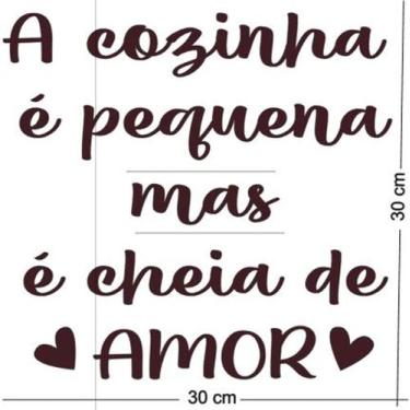 Imagem de Adesivo de cozinha - LUCK, Branco